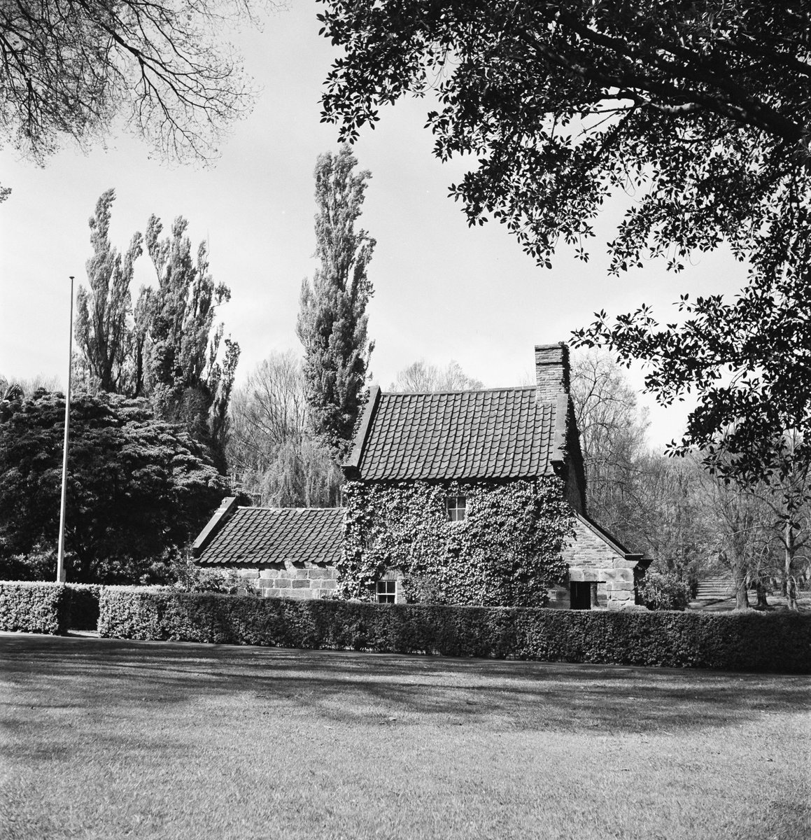 Collection of negatives showing Melbourne streets and surrounds, Melbourne City (1940–50)
