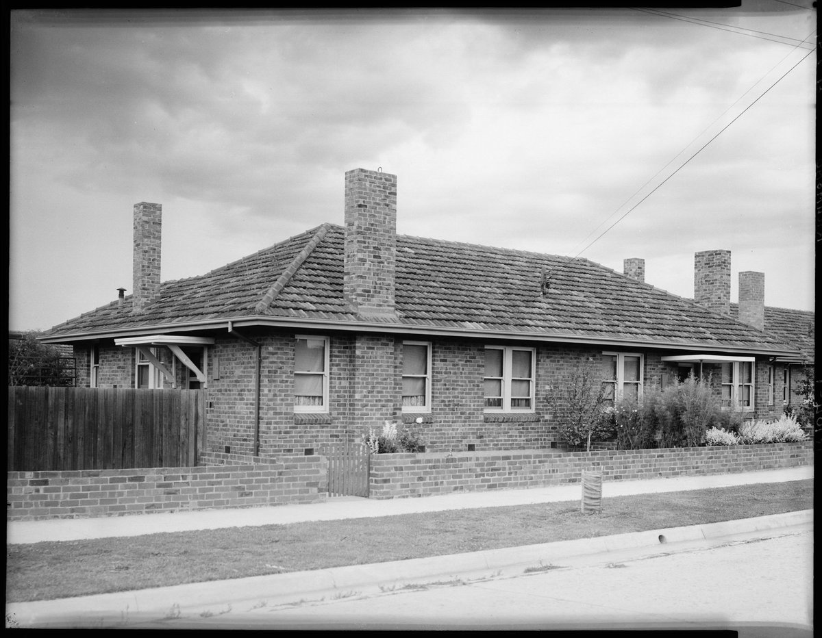 Housing Commission of Victoria homes on the Richmond Estate (1947)