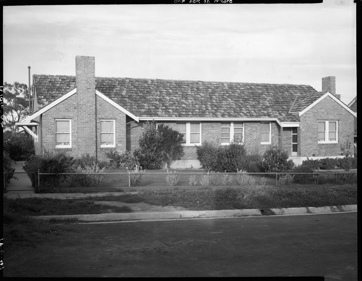 Housing Commission of Victoria homes on the Northcote Estate (1947)