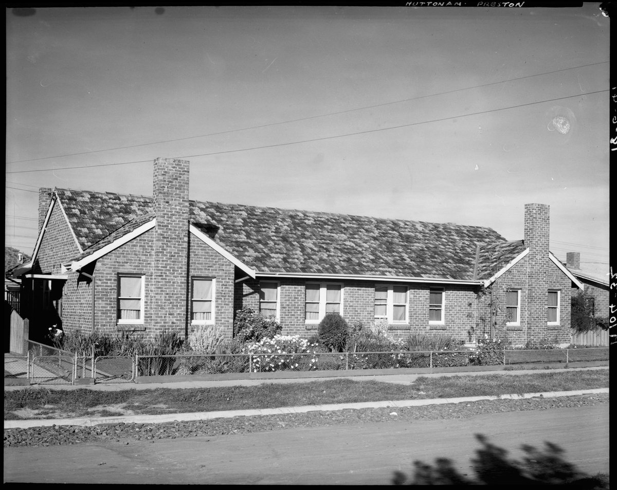 Housing Commission of Victoria homes on the Preston Estate, including the Huttonham Estate (1947)