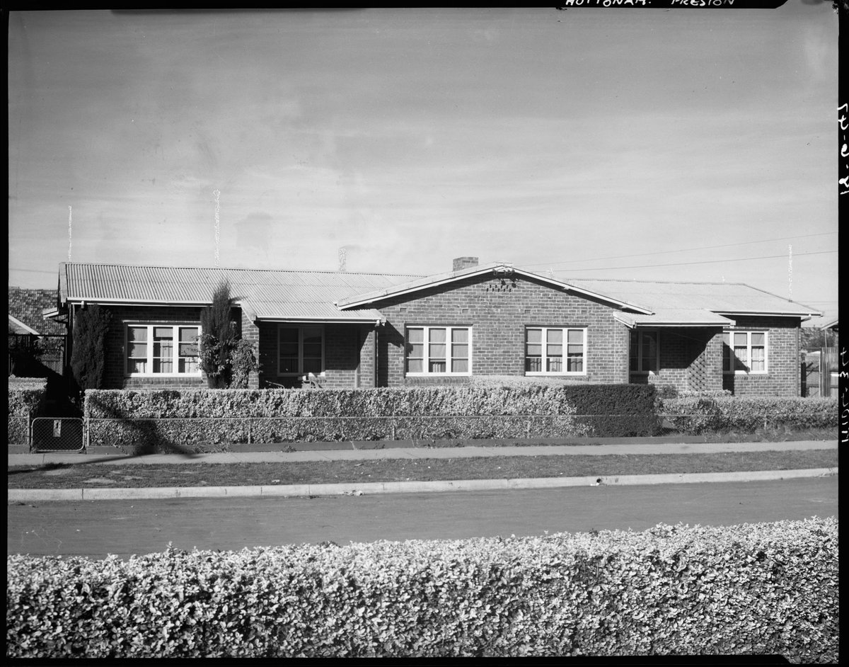 Housing Commission of Victoria homes on the Preston Estate, including the Huttonham Estate (1947)