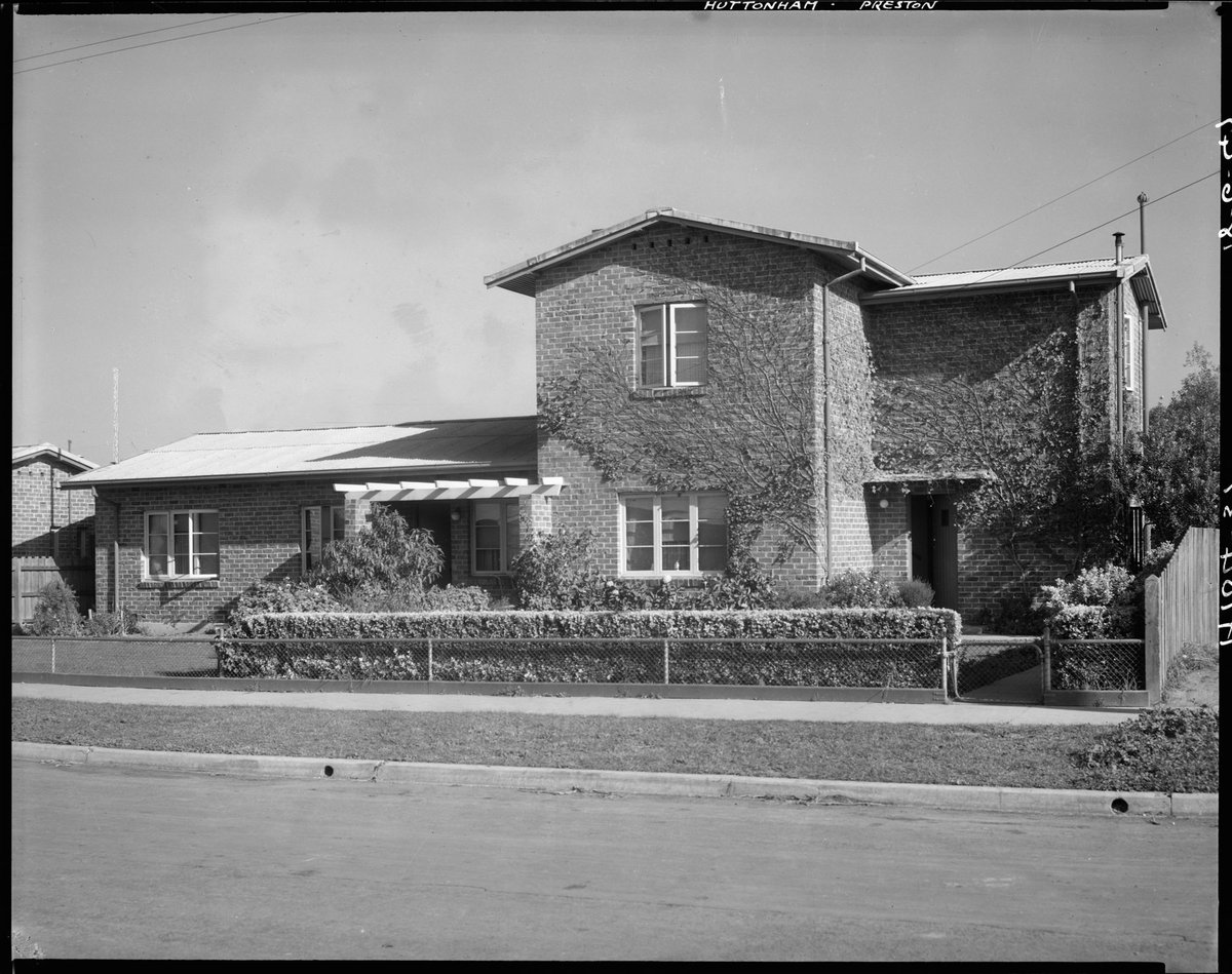 Housing Commission of Victoria homes on the Preston Estate, including the Huttonham Estate (1947)