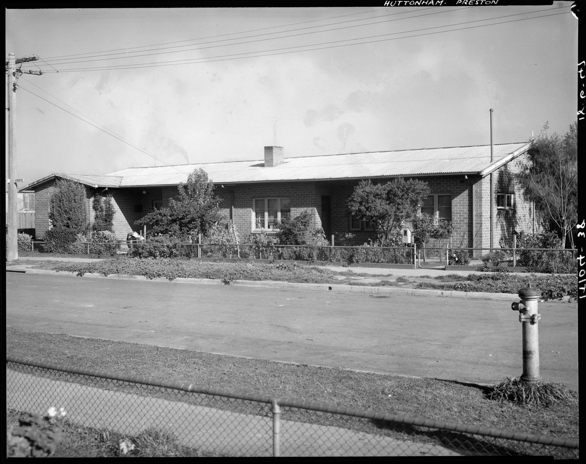 Housing Commission of Victoria homes on the Preston Estate, including the Huttonham Estate (1947)