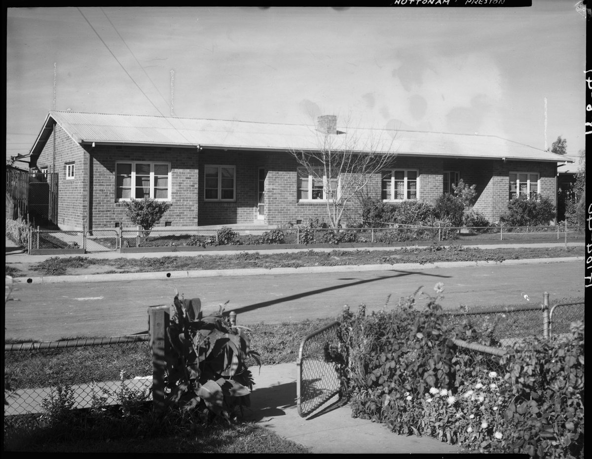 Housing Commission of Victoria homes on the Preston Estate, including the Huttonham Estate (1947)