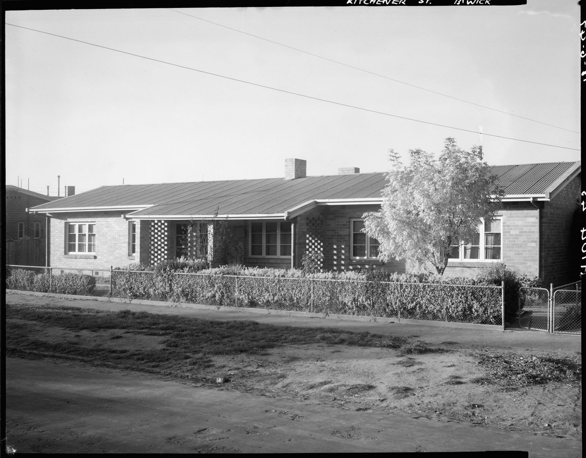 Housing Commission of Victoria homes in Brunswick, including Kitchener St., Albion St. and Curtin Ave (1947)