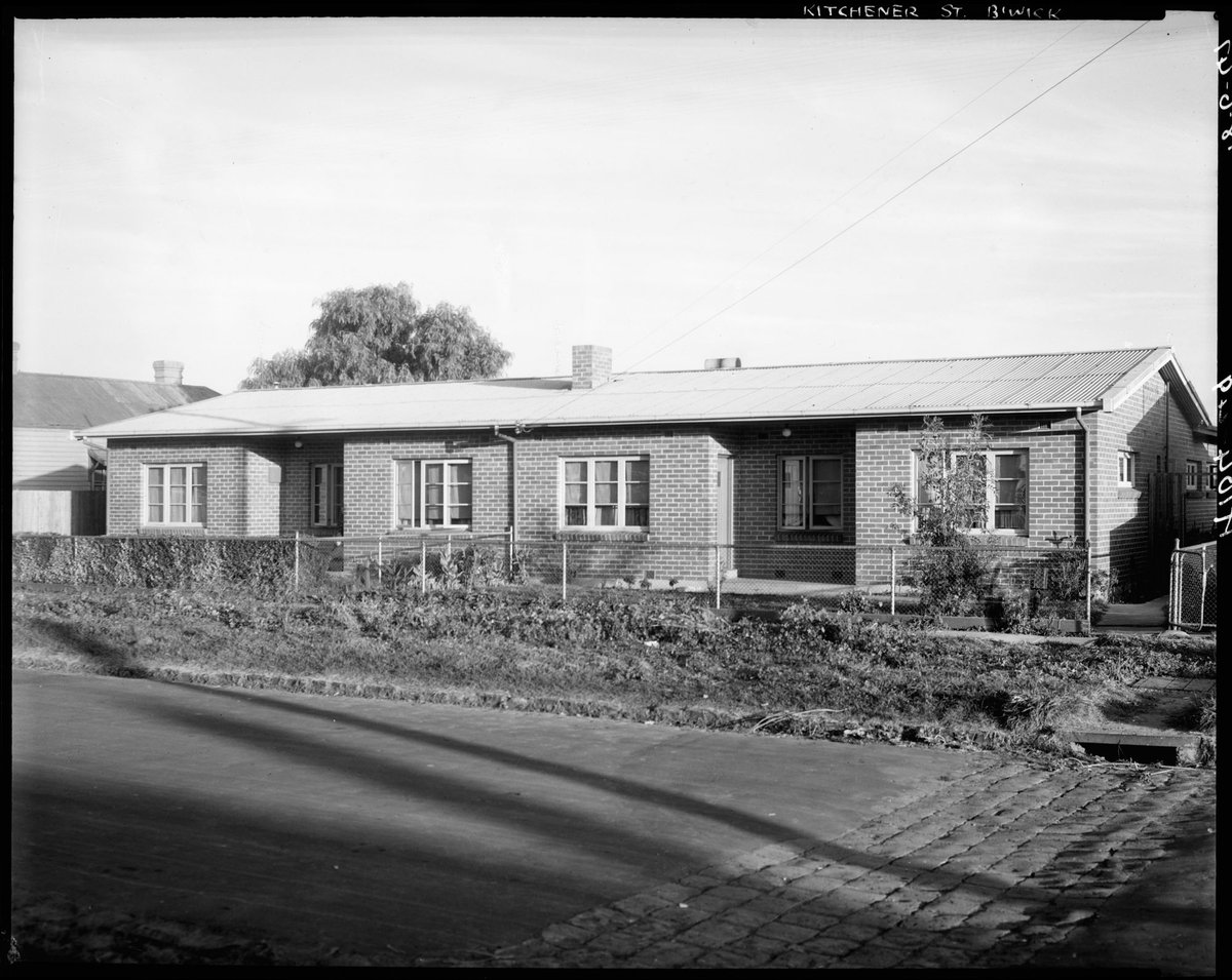 Housing Commission of Victoria homes in Brunswick, including Kitchener St., Albion St. and Curtin Ave (1947)