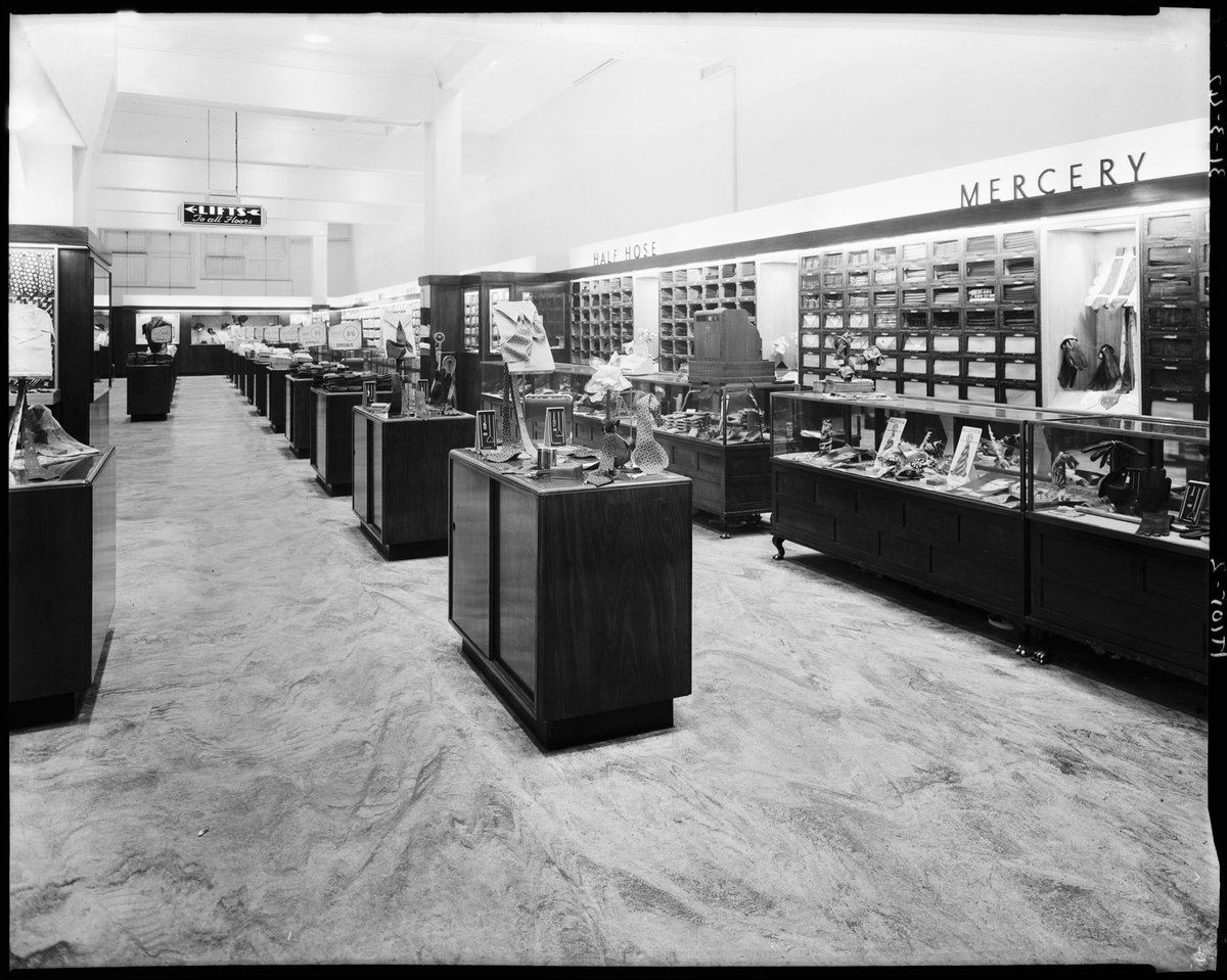 Snows Mens Wear Ltd. store at 240 Bourke St., Melbourne, Melbourne City (1947)