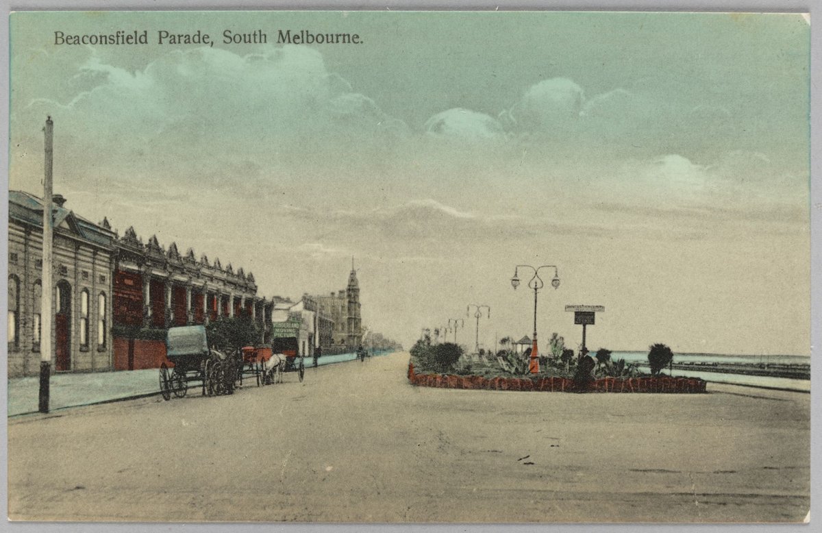 Beaconsfield Parade, South Melbourne (c. 1908)