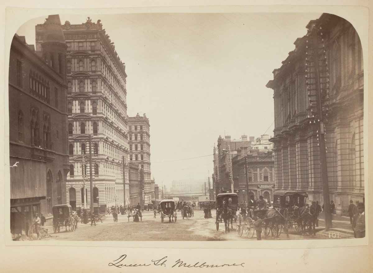 Queen St. Melbourne, Melbourne City (1890)
