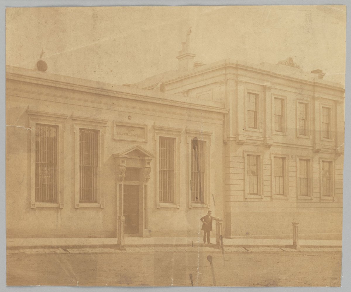 Bank of Australasia, Collins street, Melbourne City (1861)