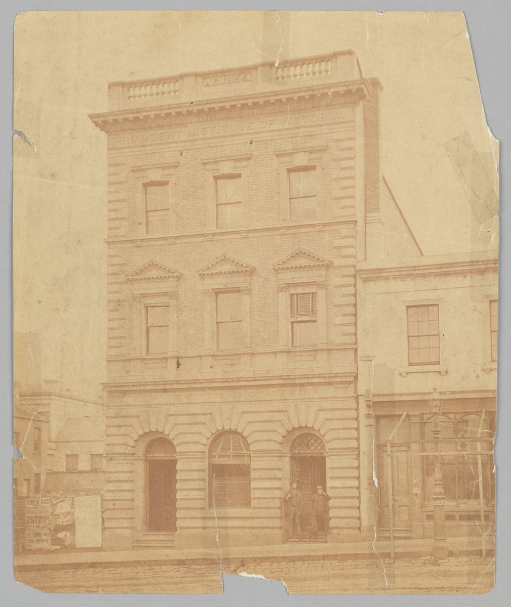 Provident Institute of Victoria Fire Insurance Company, 35 Queen Street, Melbourne, Melbourne City (1861)