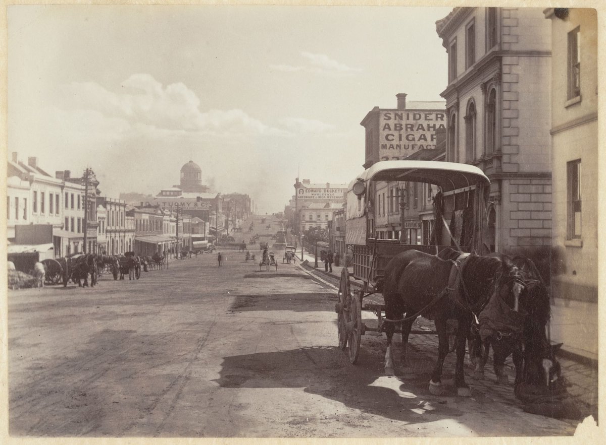 Lonsdale St, Melbourne City (1876–94)