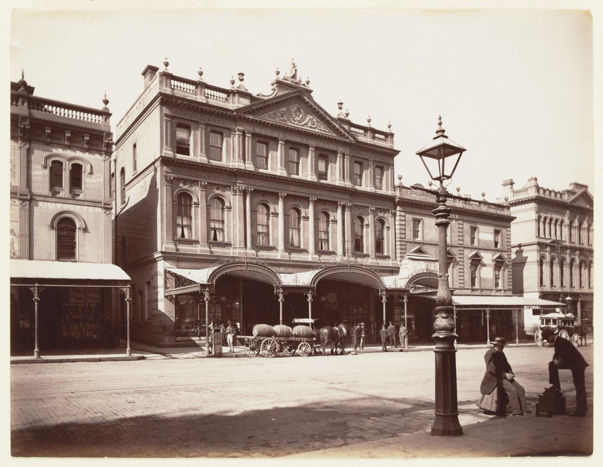 Bijou Theatre & Victoria Arcade. Bourke St. E, Melbourne City (1876–94)