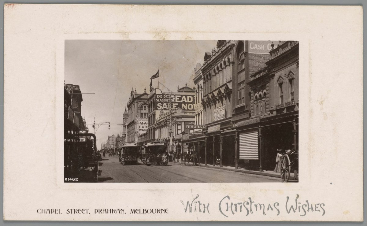 CHAPEL STREET, PRAHRAN, MELBOURNE (c. 1908)
