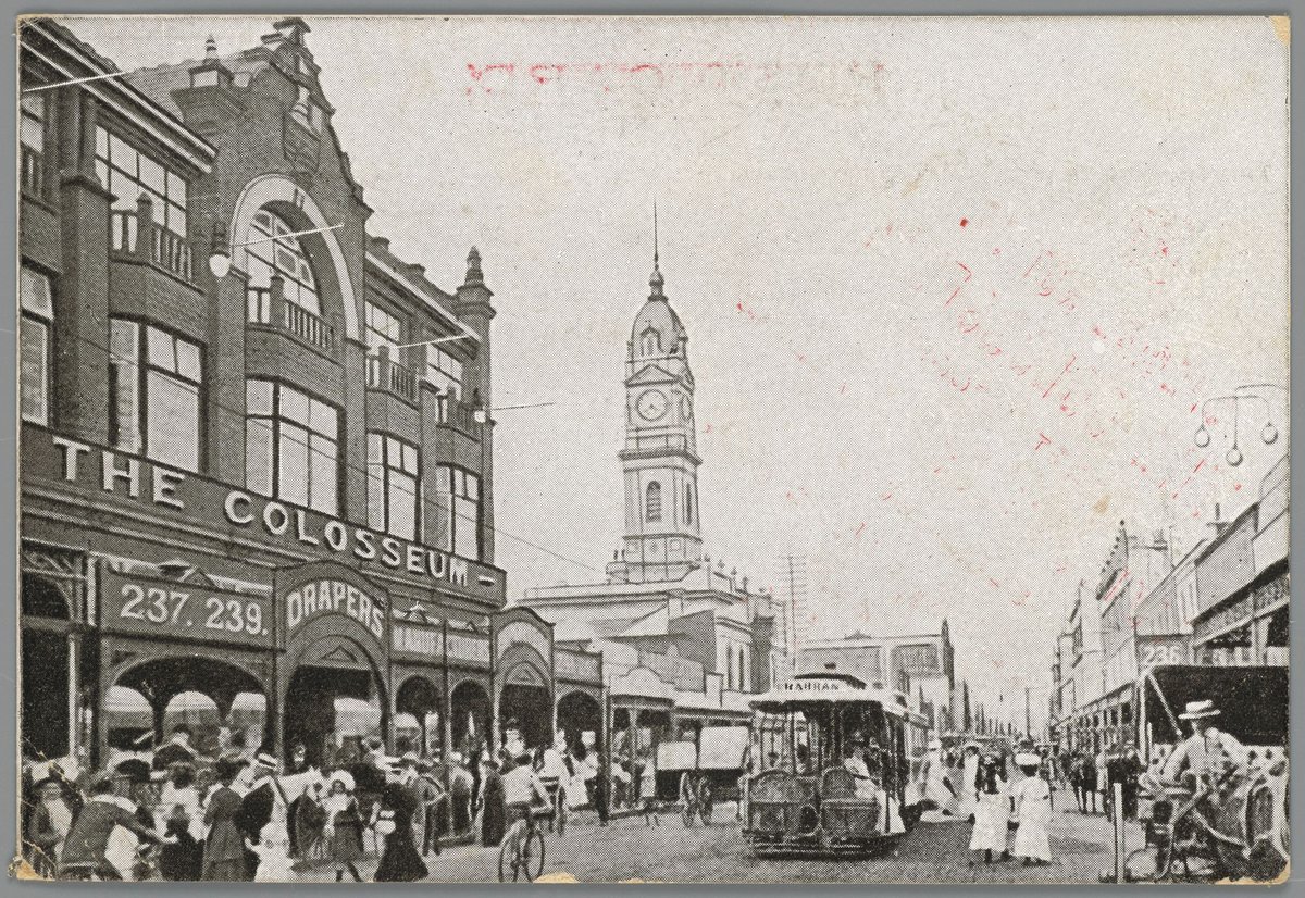 The Colosseum (Drapers) - Chapel St. Prahran (c. 1911)