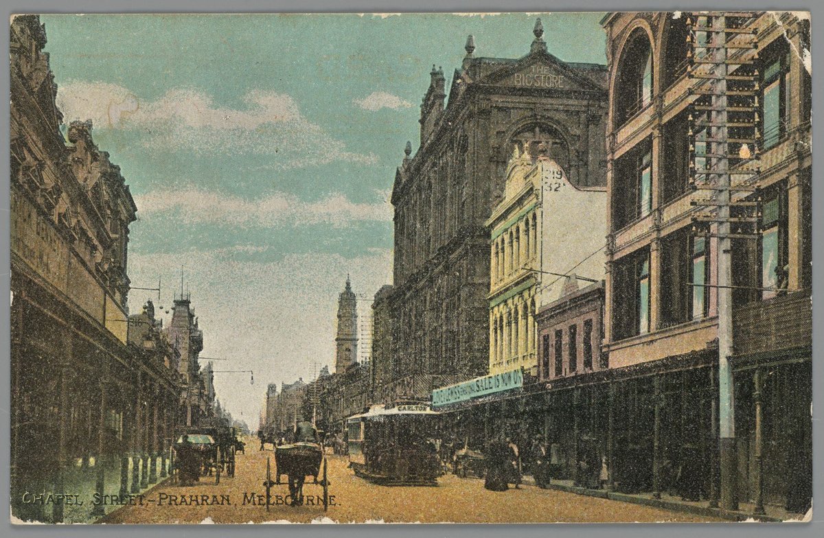 Chapel Street - Prahran, Melbourne (c. 1907)