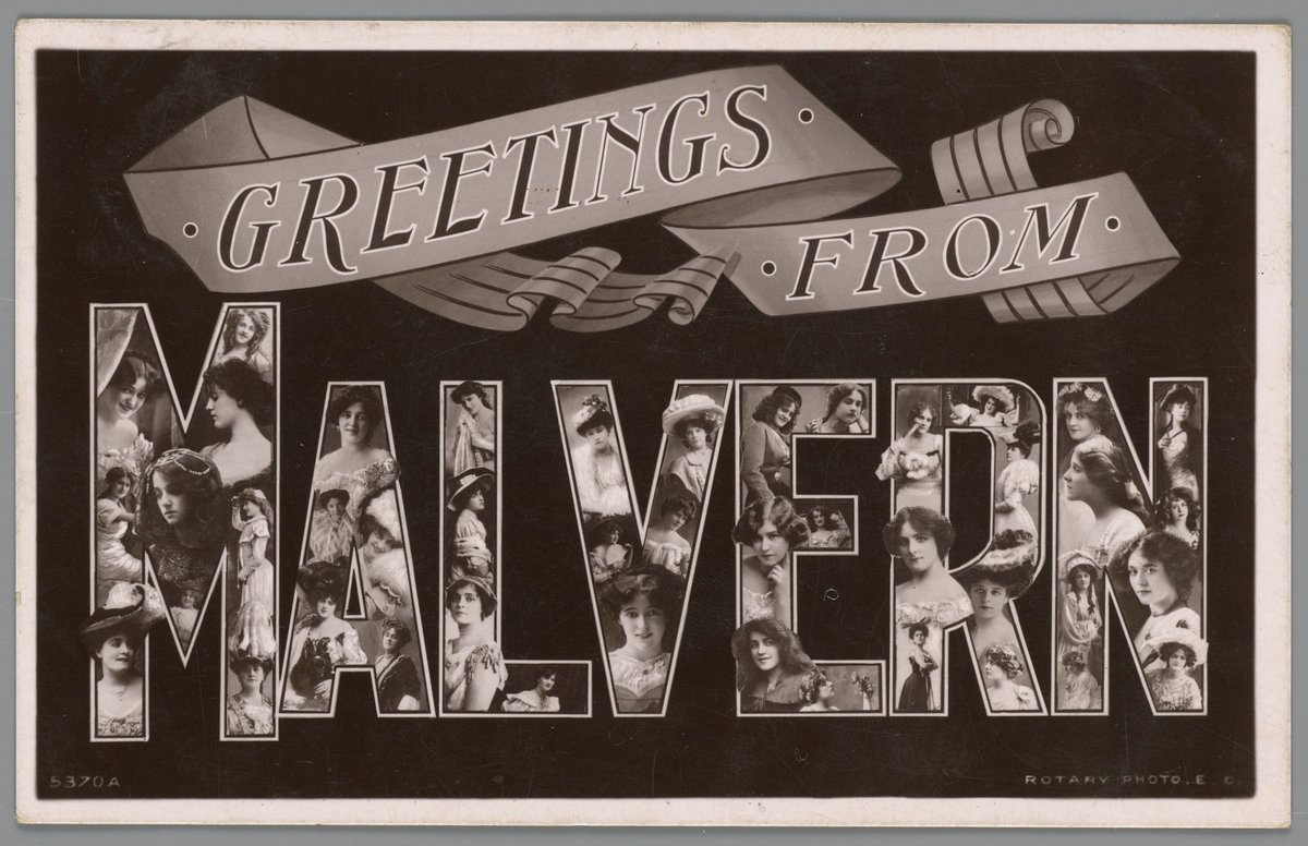 Greetings from Malvern (c. 1907)