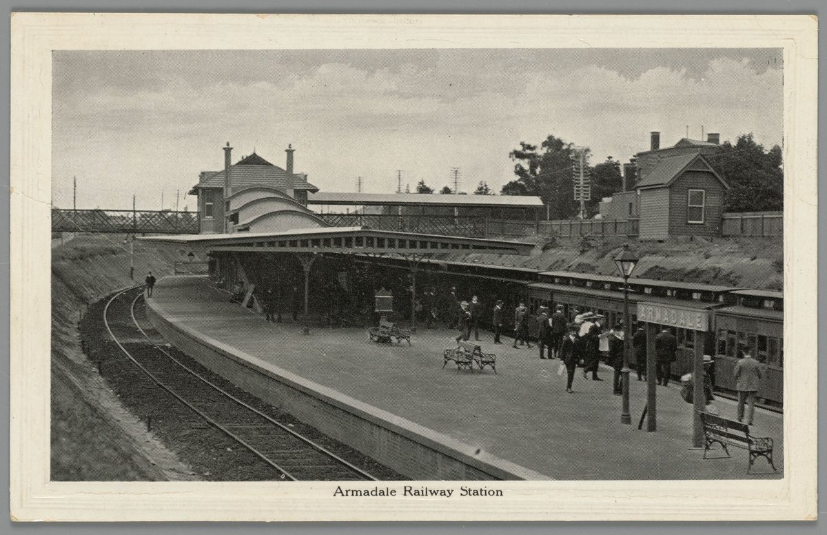 Armadale Railway Station (c. 1912)