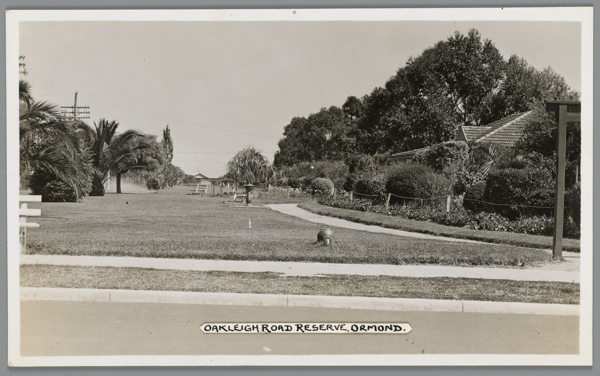 OAKLEIGH ROAD RESERVE, ORMOND (c. 1914)