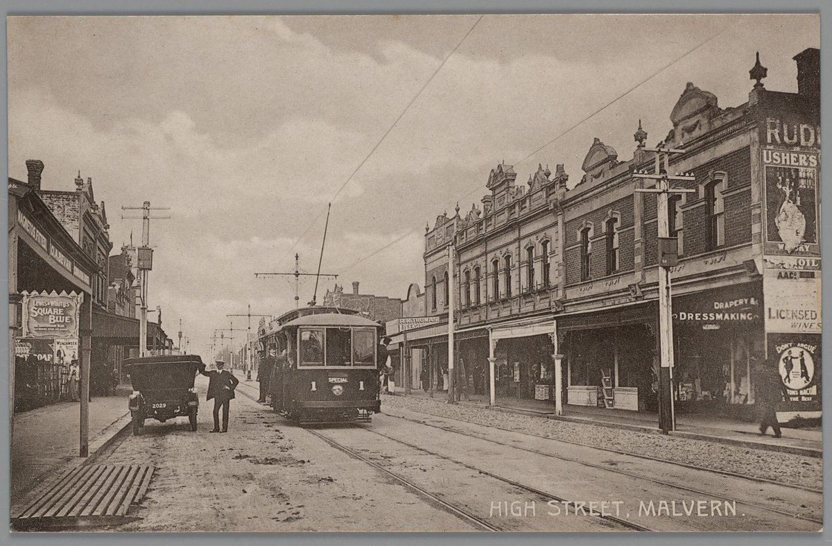 HIGH STREET, MALVERN (c. 1913)