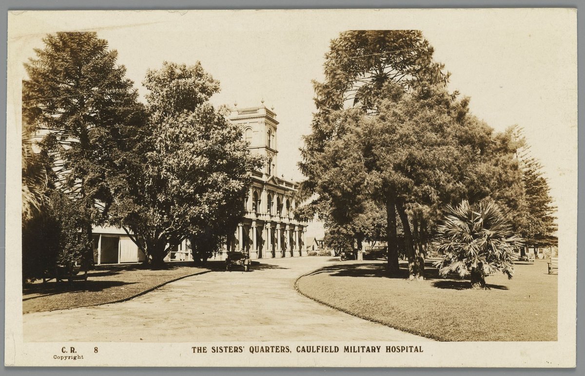 THE SISTERS' QUARTERS, CAULFIELD MILITARY HOSPITAL (c. 1920)