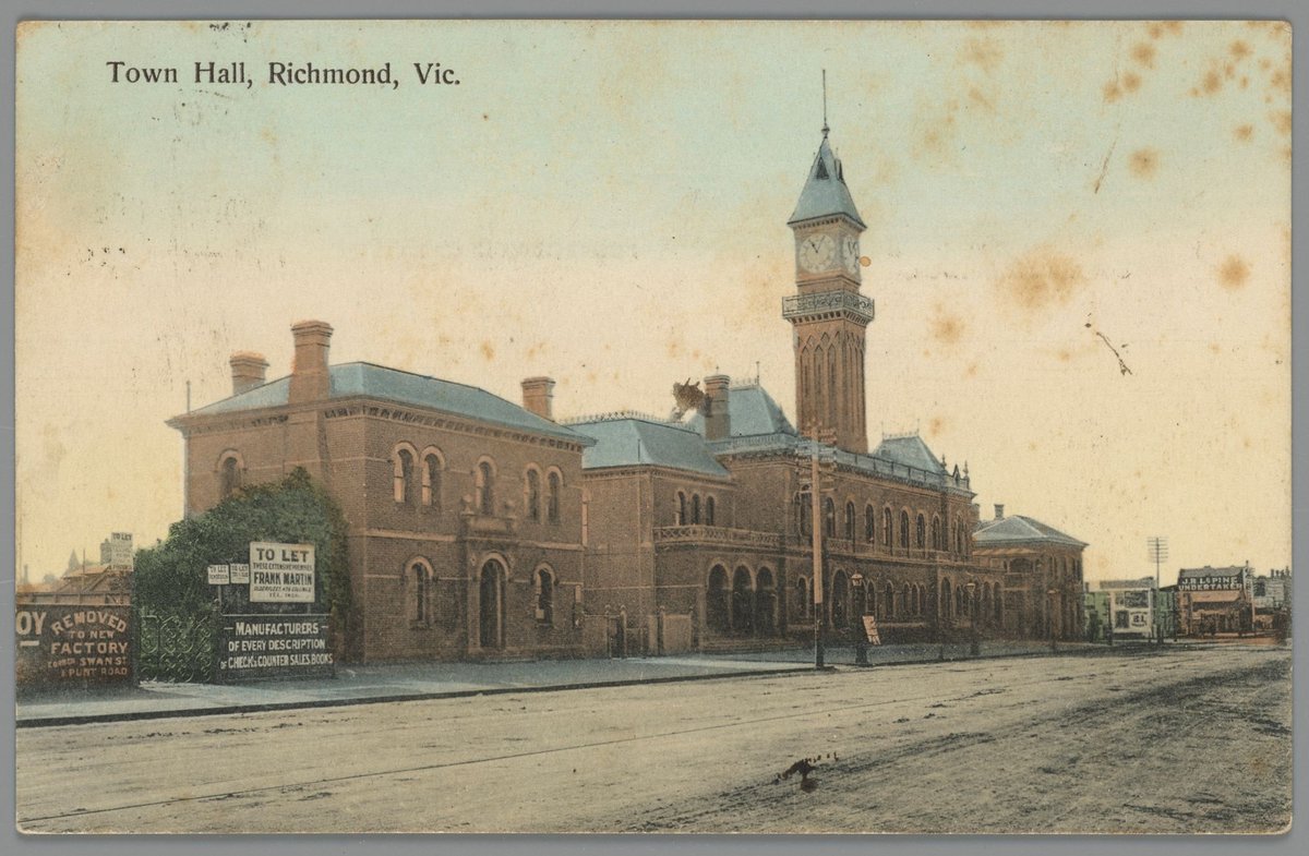 Town Hall, Richmond, Vic (c. 1908)