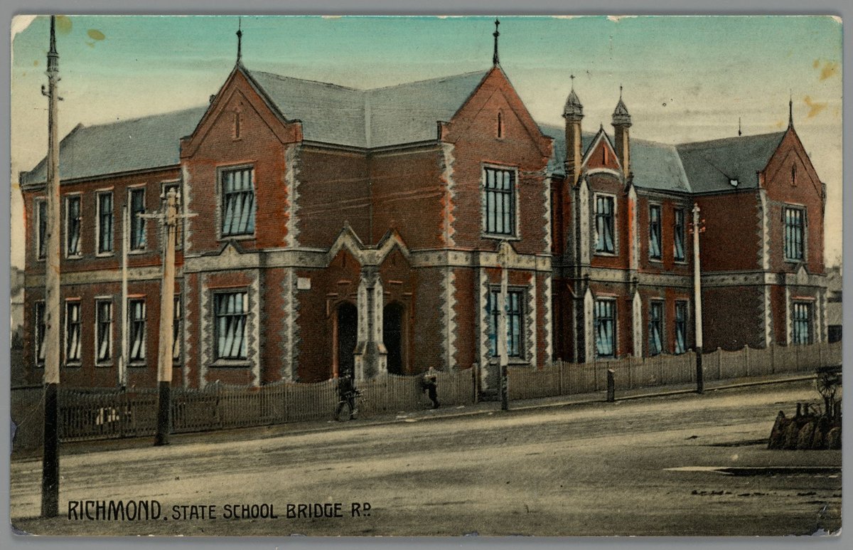 RICHMOND. STATE SCHOOL BRIDGE Rd (c. 1912)