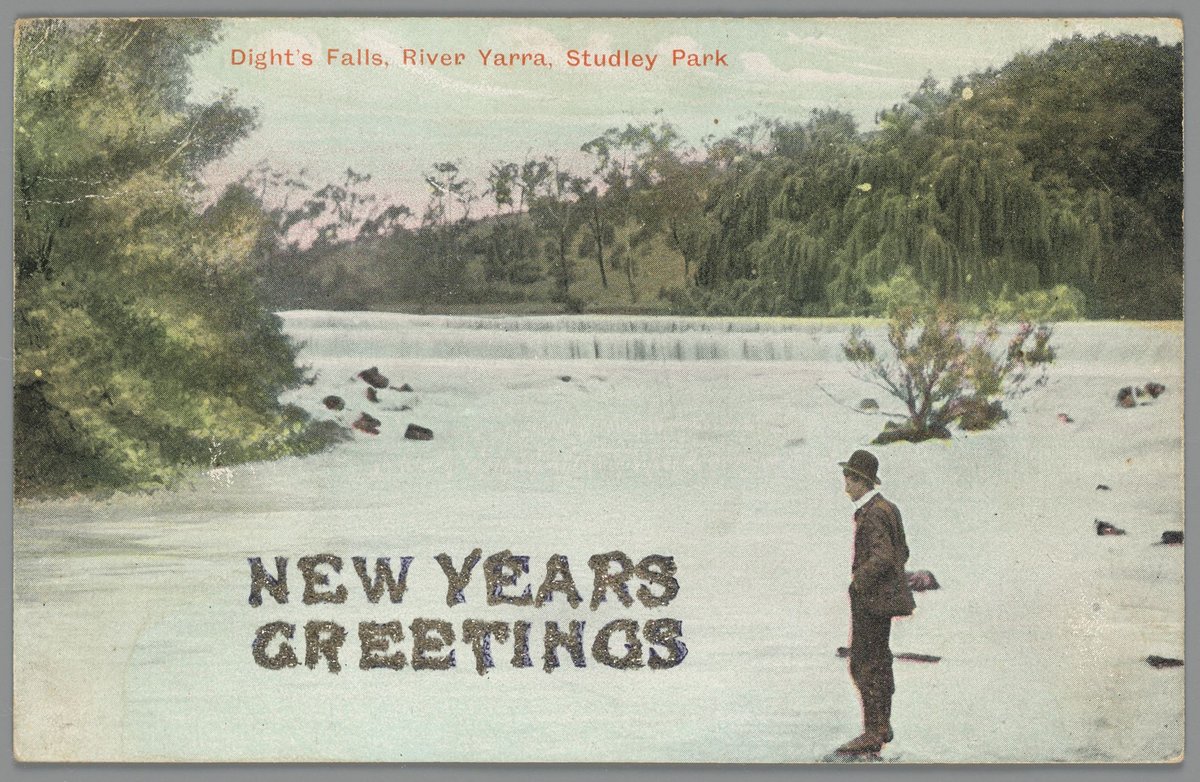Dight's Falls, River Yarra, Studley Park, Kew (c. 1906)