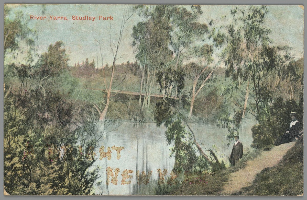 River Yarra, Studley Park, Kew (c. 1906)