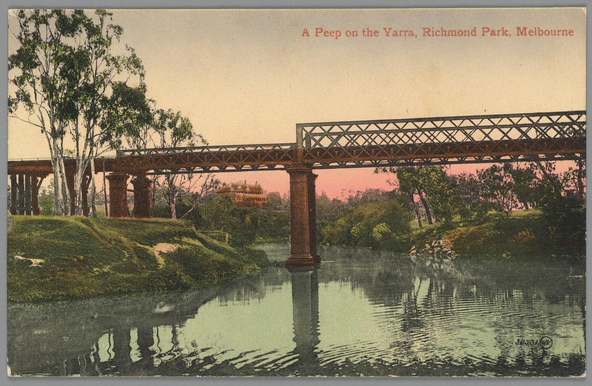 A Peep on the Yarra, Richmond Park, Melbourne (c. 1912)