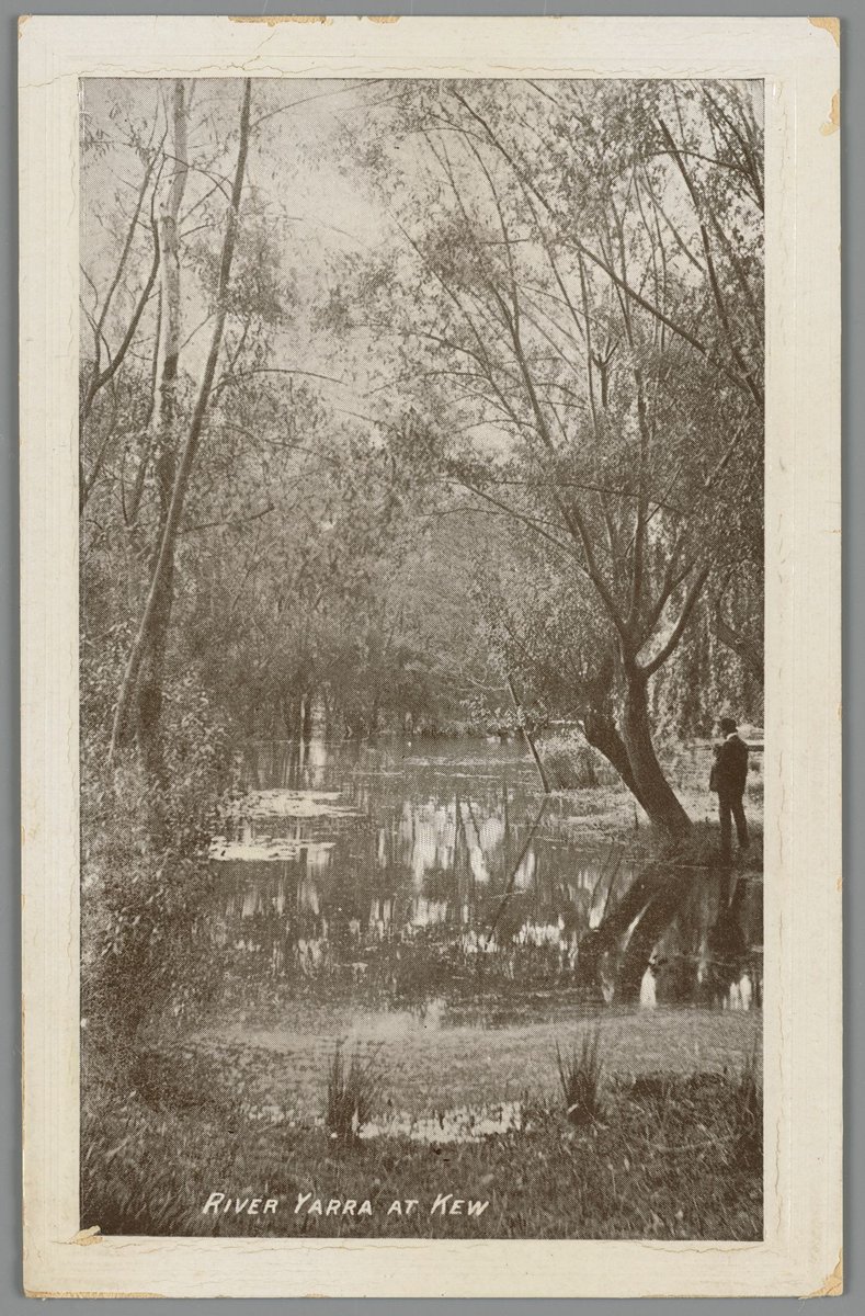 River Yarra at Kew (c. 1909)