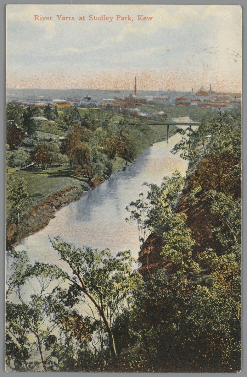 River Yarra at Studley Park, Kew (c. 1908)