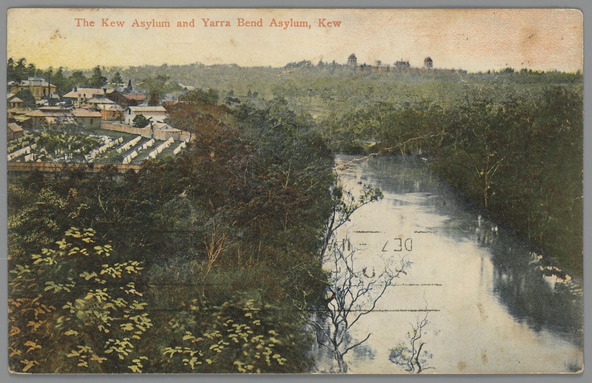 The Kew Asylum and Yarra Bend Asylum, Kew (c. 1907)