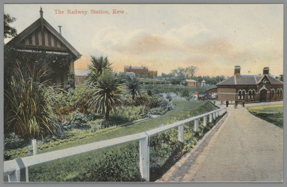 The Railway Station, Kew (c. 1906)