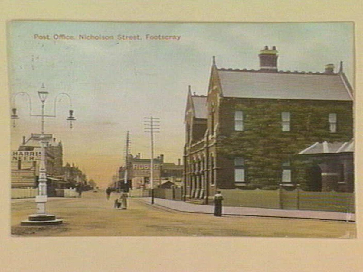 Post Office, Nicholson Street, Footscray (c. 1906)