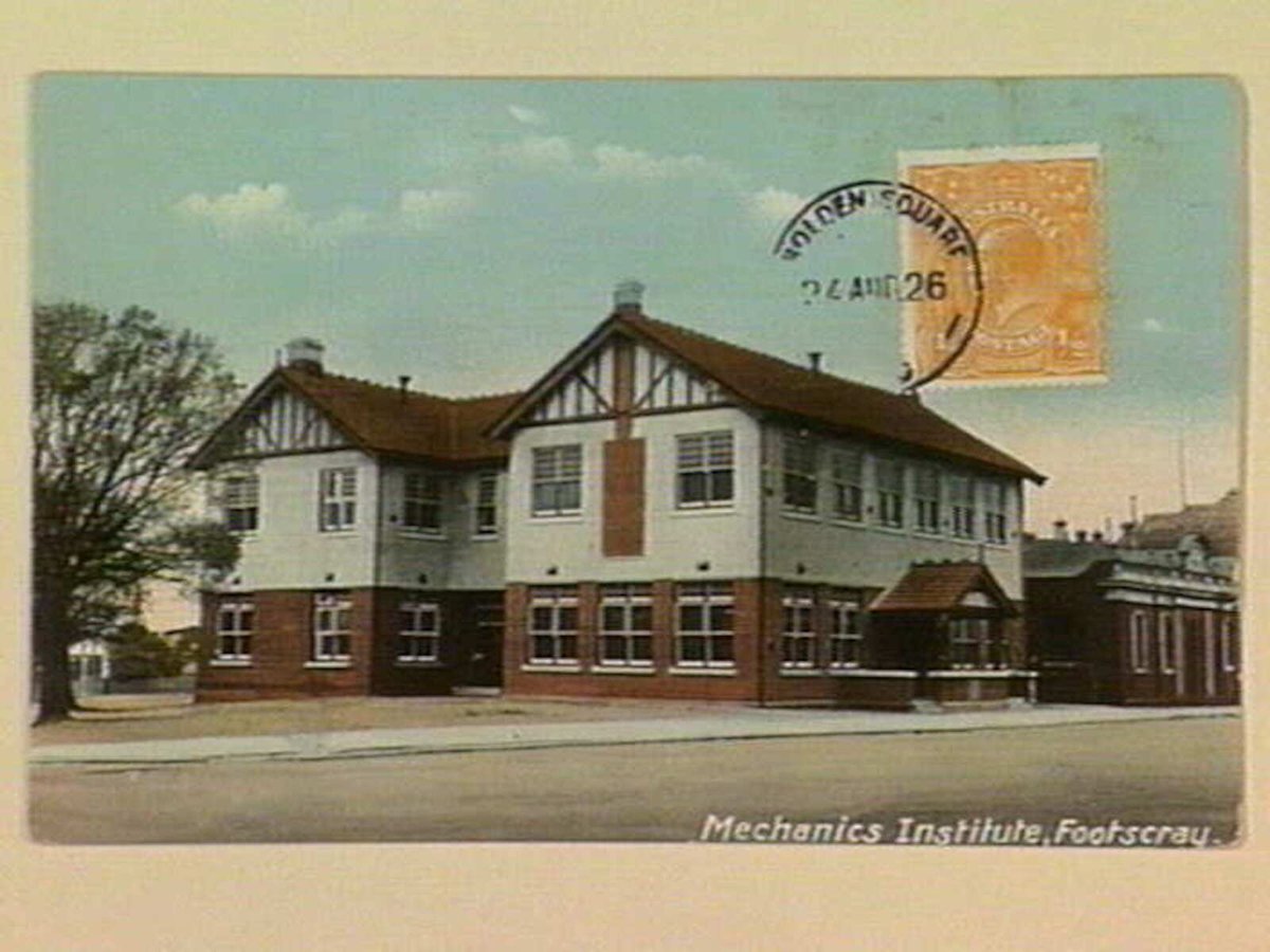 Mechanics Institute, Footscray (c. 1926)