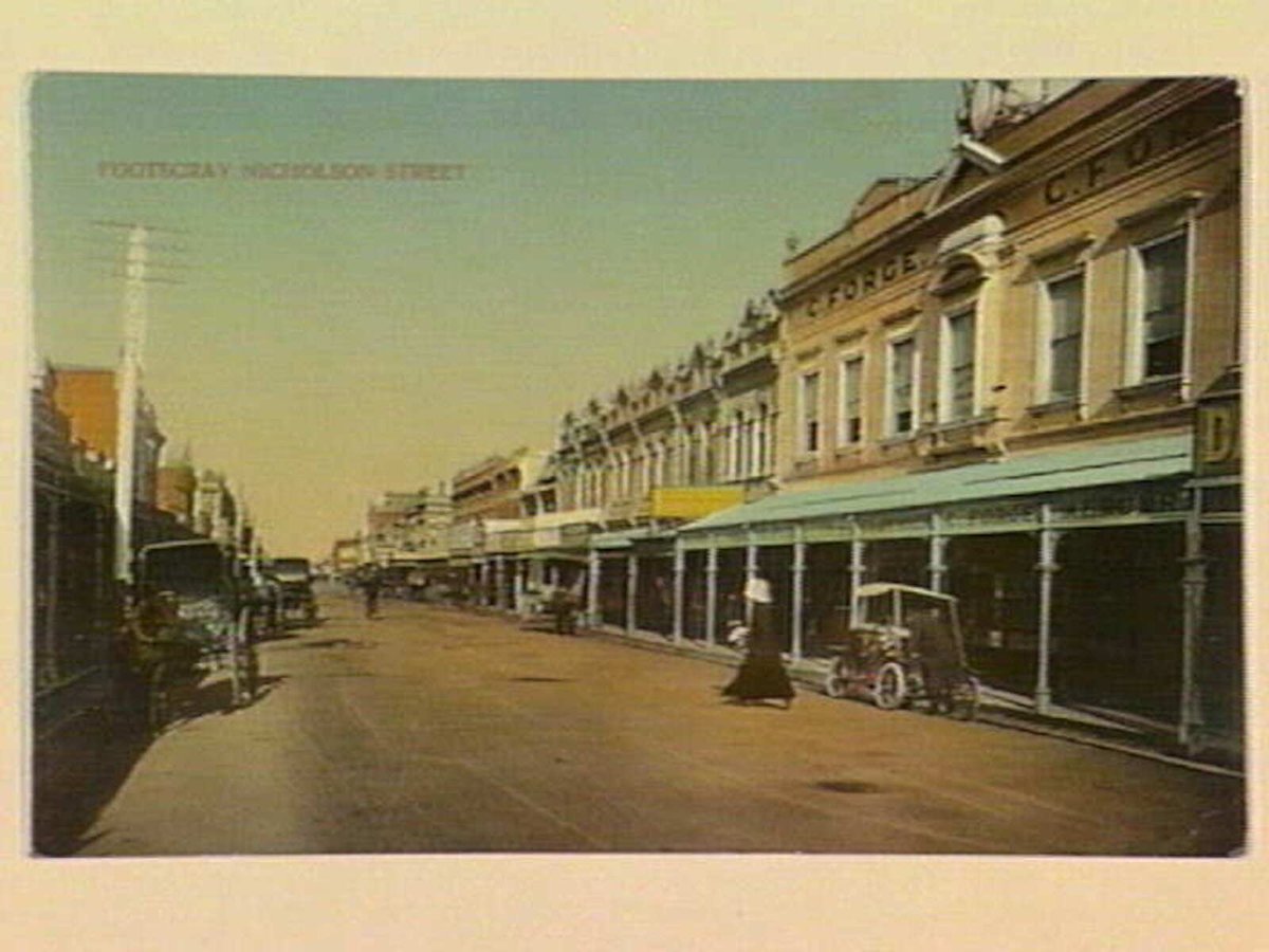 FOOTSCRAY NICHOLSON STREET (c. 1912)