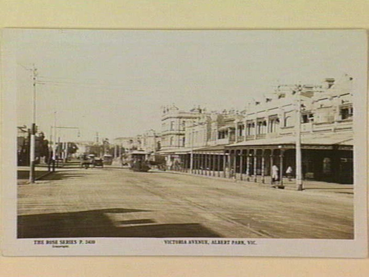 VICTORIA AVENUE, ALBERT PARK, VIC (1920s)