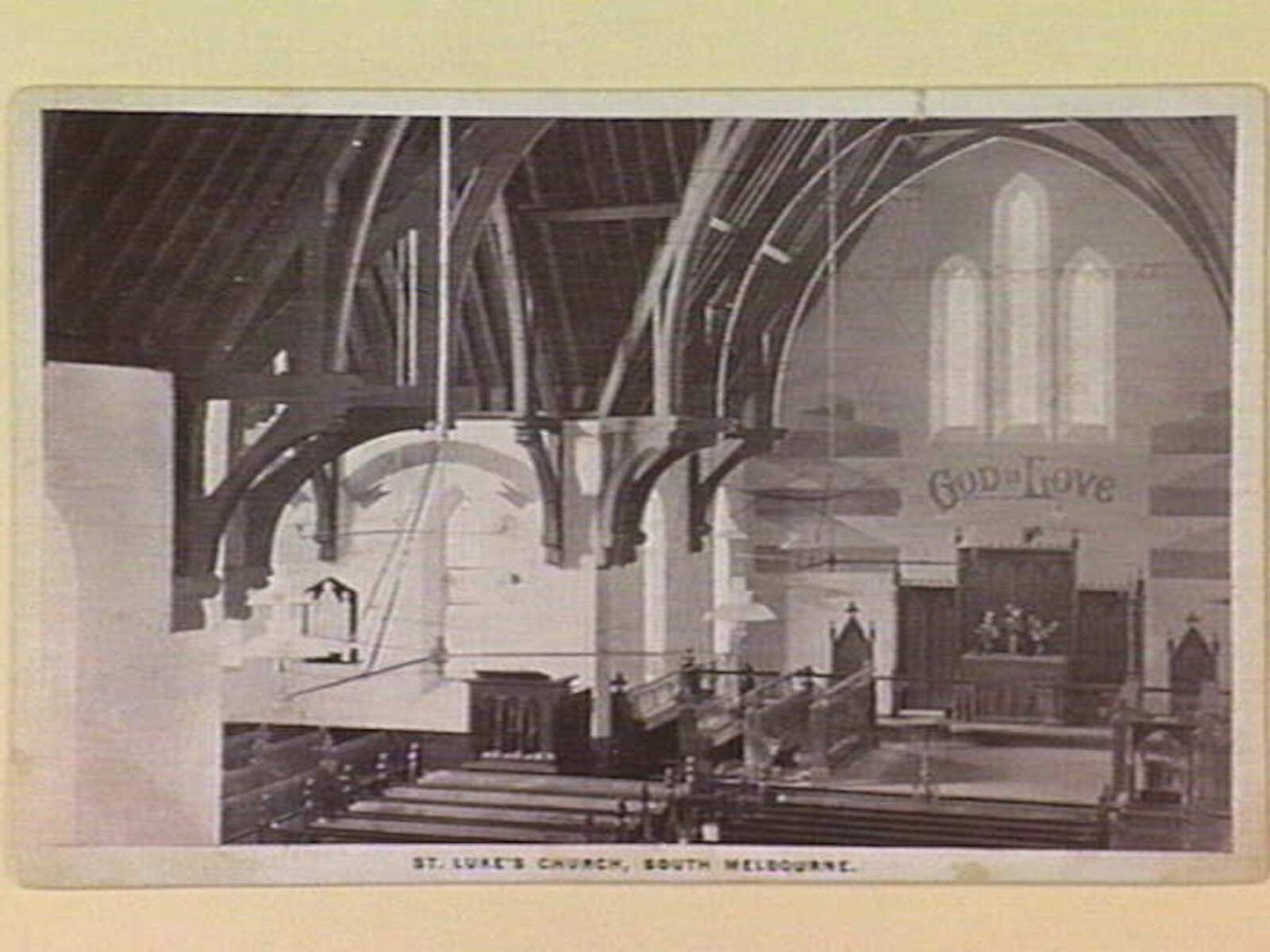 ST. LUKE'S CHURCH, SOUTH MELBOURNE (c. 1908)