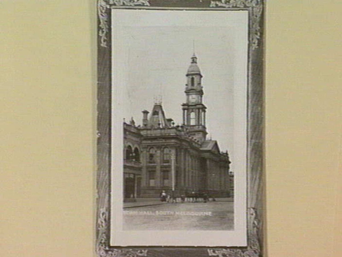 TOWN HALL, SOUTH MELBOURNE (c. 1911)