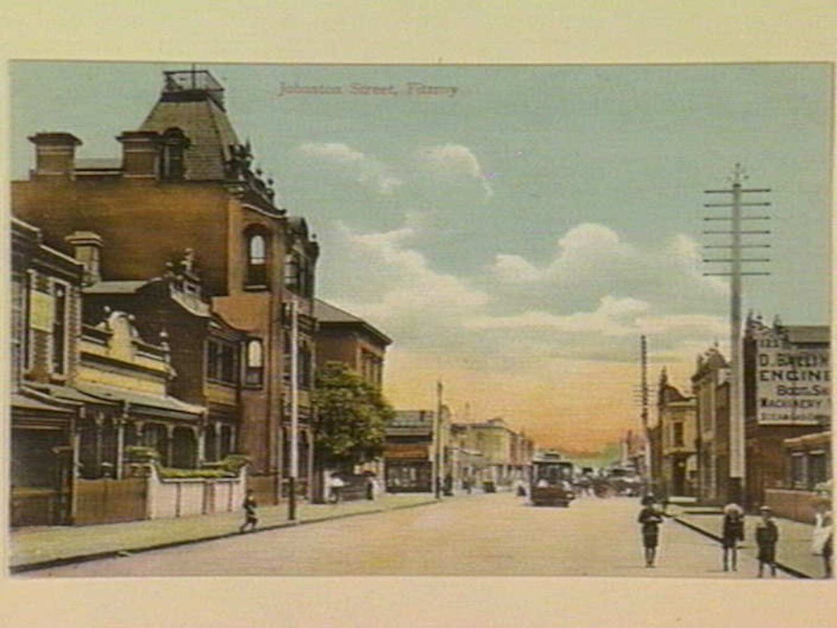 Johnston Street, Fitzroy (c. 1906)