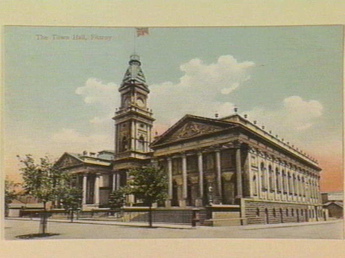 The Town Hall, Fitzroy (c. 1906)