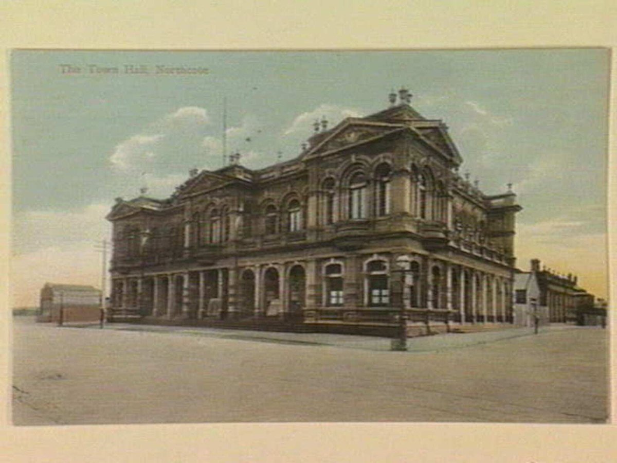 The Town Hall, Northcote (c. 1906)