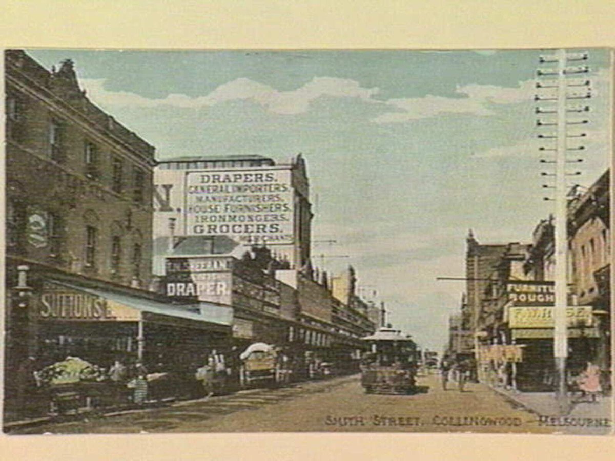 SMITH STREET, COLLINGWOOD - MELBOURNE (c. 1908)