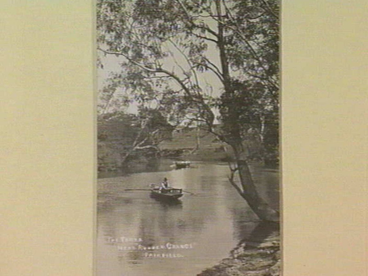 The Yarra near "Rudder Grange" Fairfield (c. 1914)