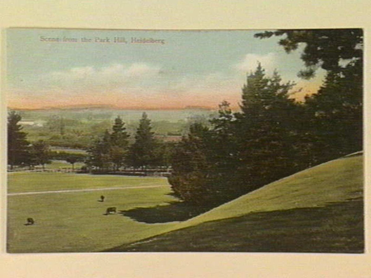 Scene from the Park Hill, Heidelberg (c. 1906)