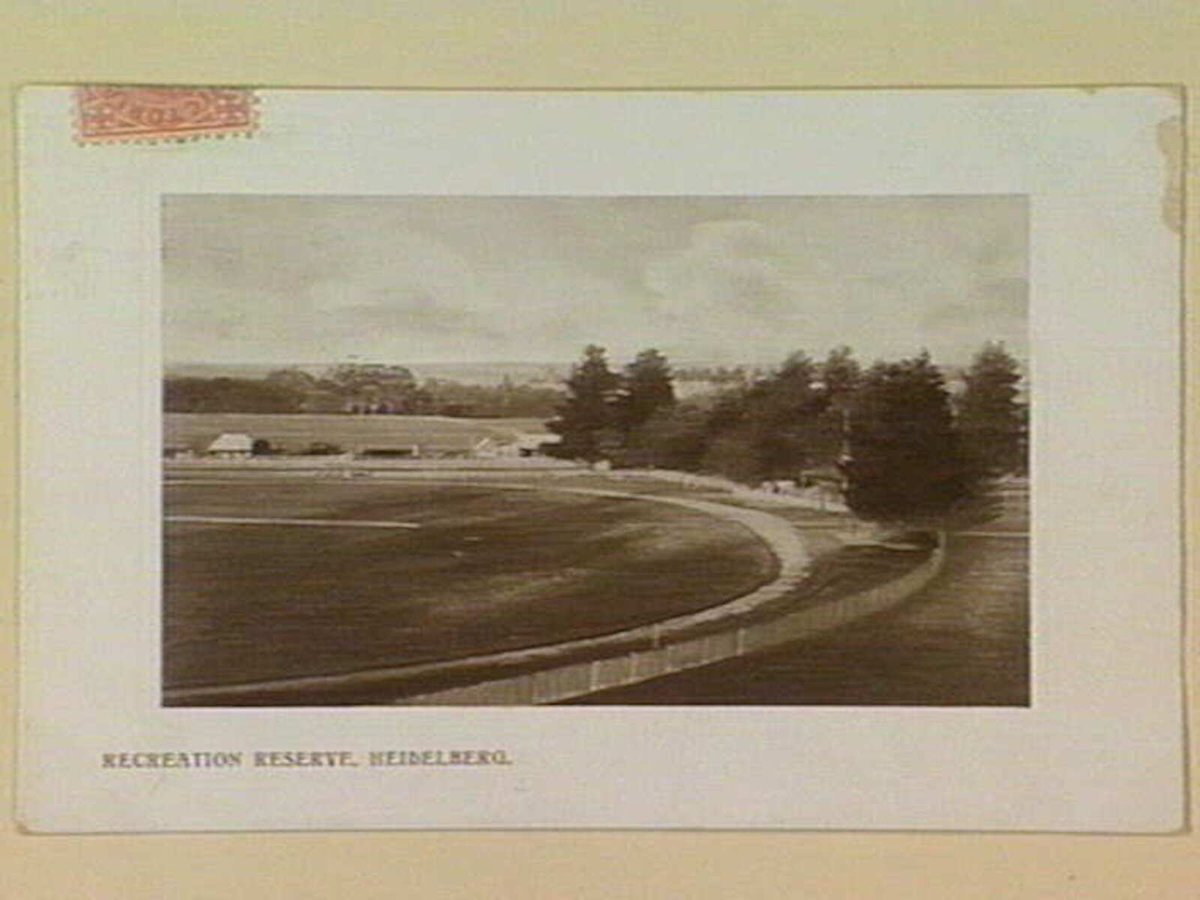 RECREATION RESERVE, HEIDELBERG (c. 1909)