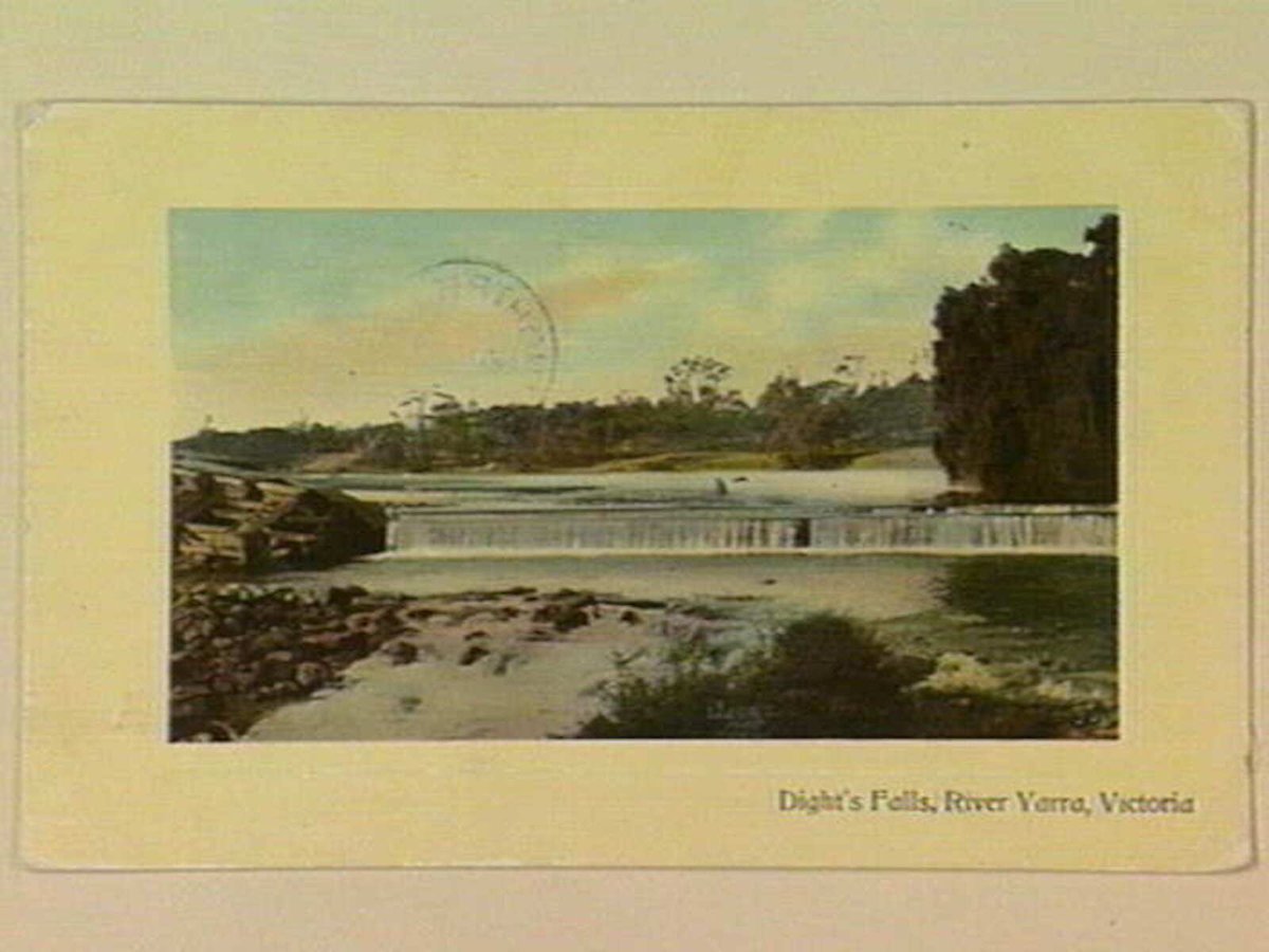 Dight's Falls, River Yarra, Victoria, Yarra River (c. 1908)