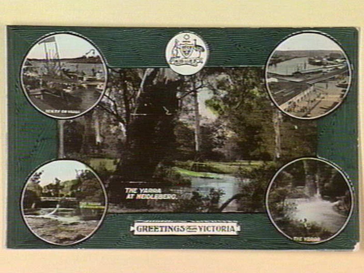 THE YARRA AT HEIDELBERG (c. 1909)