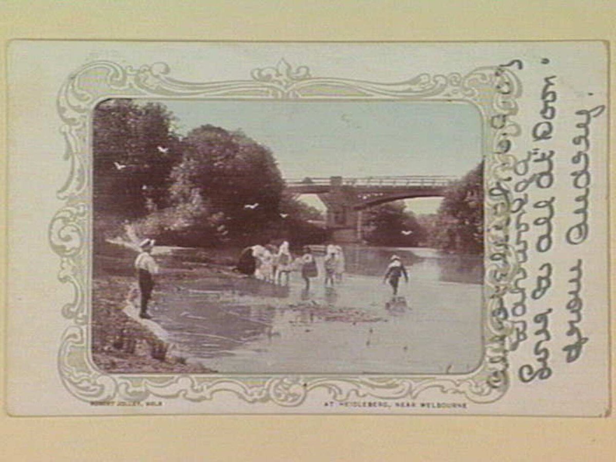 AT HEIDELBERG, NEAR MELBOURNE (c. 1903)